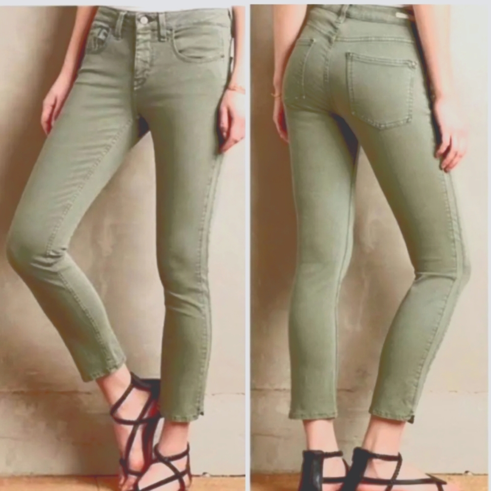 Anthropologie Jeans | Pilcro And The Letterpress Stet Crop Jeans